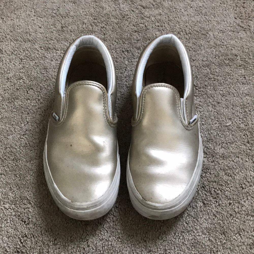 Gold vans
